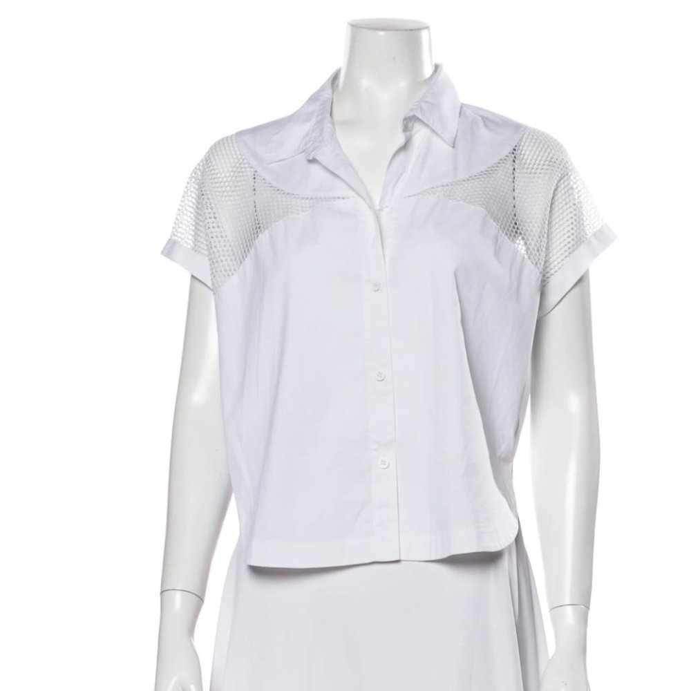 Robert Rodriguez Short Sleeve Button-Up Top - image 1
